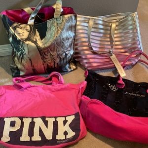 4 Victoria’s Secret bags for $25